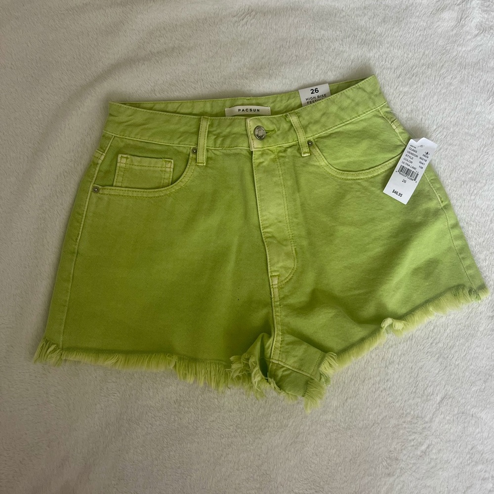 Pacsun High Rise Festival Shorts